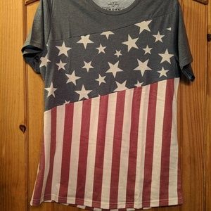 Size medium flag shirt
